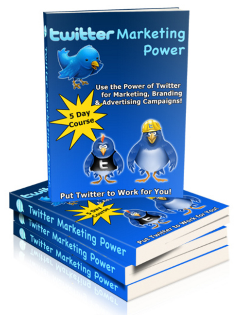 Product picture Twitter Marketing Power/ PLR