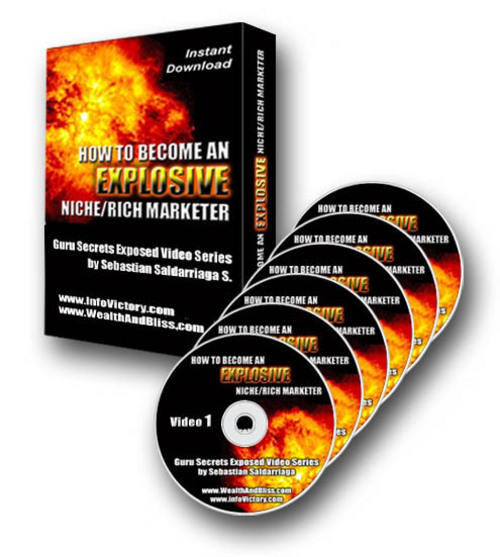 Product picture 100  Explosive Niche Marketer plr